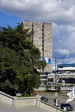 Bank of Guatemala, Guatemala City, Guatemala, by Raúl Minondo Herrera and Jorge Montes Córdova, 1966[279]