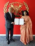 Saida Muna Tasneem high commissioner of Bangladesh to the United Kingdom.