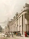 Bank of England, main facade on Threadneedle Street, 1818–27