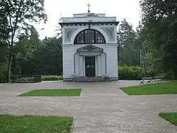 Barclay de Tolly mausoleum in Jõgeveste. It is the burial place of Russian field marshal Michael Andreas Barclay de Tolly and his wife Helene Auguste Eleonore.