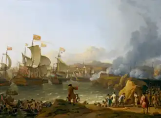 The Battle of Vigo Bay, 12 October 1702