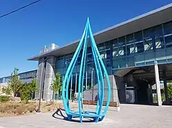 Cascades by Pierre Poussin near the Trillium Line entrance