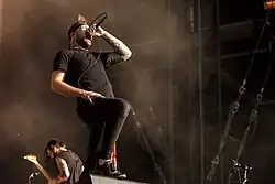 Lead vocalist Caleb Shomo