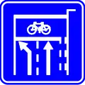 F14: Advanced stop line for bicycles