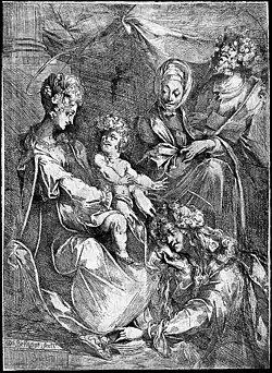 The Virgin and Child with the Magdalen and Saint Anne