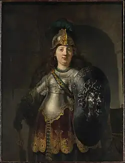 Rembrandt van Rijn, Bellona now in the Metropolitan Museum of Art