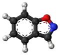 Ball-and-stick molecular model