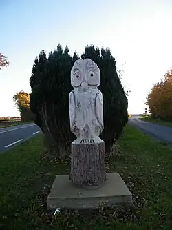 Roadside sculpture