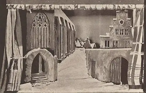 Stage design for Doktor Faust, by Ferruccio Busoni