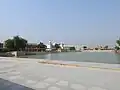 Bhagwan Valmiki Tirath Sthal, temple-sacred Pond view