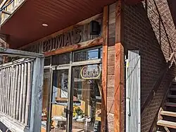 The storefront of Bhima's Warung