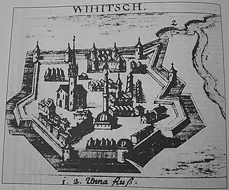 Bihać fortress (Wihitsch), 1686