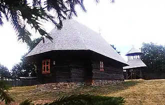Wooden church in Chițcani