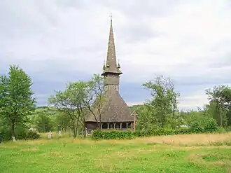 Elijah the Profet's wooden church in Cupșeni