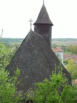 Wooden church in Săliștea