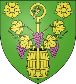 Coat of arms of Saint-Nicolas-de-Bourgueil
