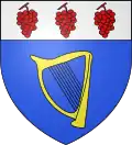 Coat of arms of Sainte-Cécile-les-Vignes