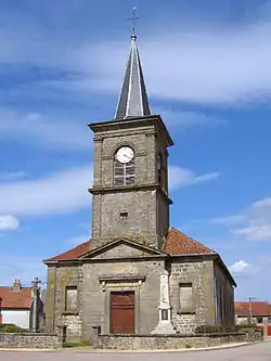 The church in Blevaincourt
