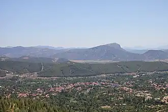 View of Ağlasun from Sagalassos