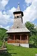 Saint Paraskeva's wooden church in Izvoarele