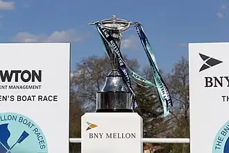 Men's race winner's trophy