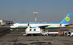 Image 6Uzbekistan Airways Boeing 757-200 aircraft at Tashkent International Airport (from Tashkent International Airport)