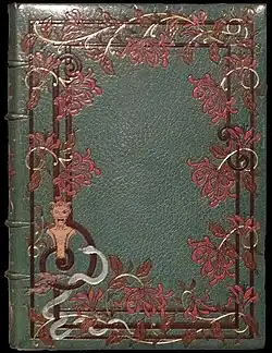 Art Nouveau binding by Charles Meunier. Paris, 1897
