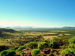 Landscape near the town of Bolotwa
