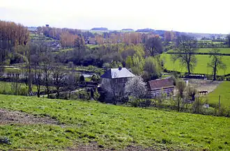 A typical building of Pas-de-Calais, in Bomy