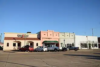 Booneville commercial downtown district