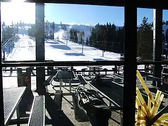 Boreal Mountain from the lodge