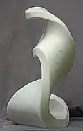 "Holding in Arms II", Carrara Statuario Marble