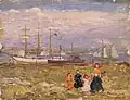 Boston Harbor by Maurice Prendergast, c. 1907-1910