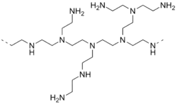 Subunit of polyethylenimine