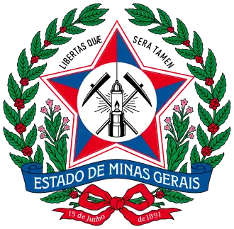 Coat of arms of the state of Minas Gerais