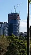 Under construction in August 2017 [level 43]