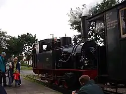 “Hoya” engine in the museum's station
