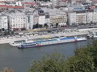 Jane Haining rakpart ("Jane Haining quay"), Budapest
