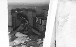 A 2.5&nbsp;cm Panzerabwehrkanone 113(f) in German service in a fortification.