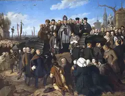 The Funeral of the Five Fallen in 1861 (1861), National Museum, Kraków