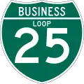 Interstate 25 Business marker