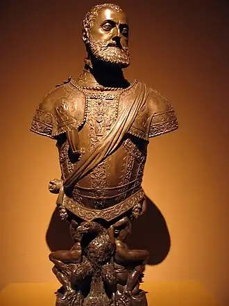 Charles V, Holy Roman Emperor, Leone Leoni, mid-16th century