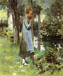By the River, (1887)
