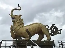 Bya La statue in Sittwe