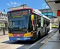 Brisbane bus C2048 working BUZ route 200 to Carindale Heights