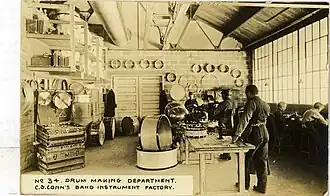 Drum making department