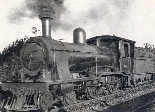 No. 49 on a motor train between Germiston and Wattles, c. 1930