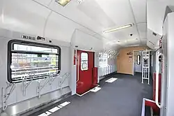 Compartment for bikes, ski etc.