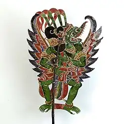 Wayang Kulit (Shadow Puppet) Sangruda, Tropenmuseum Collections, Indonesia, before 1900
