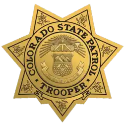Badge of Colorado State Patrol